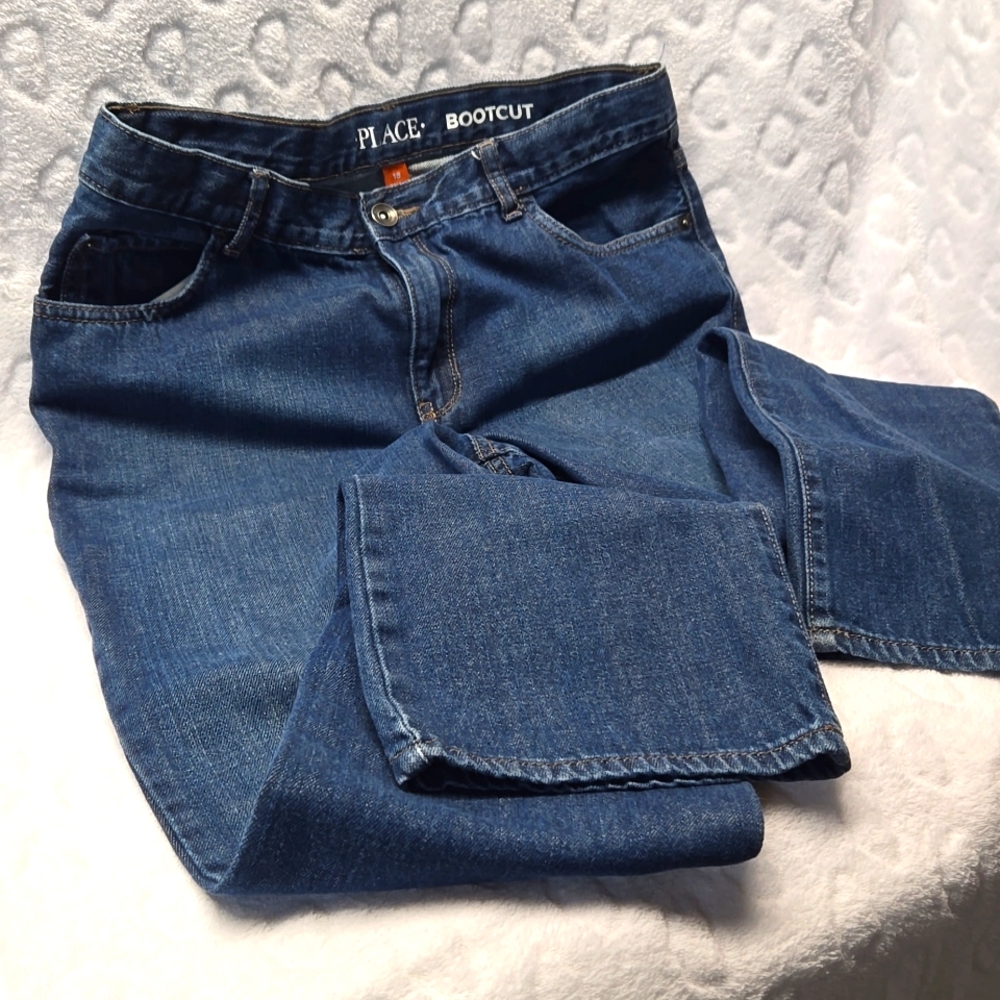 Boys 18 Place Bootcut